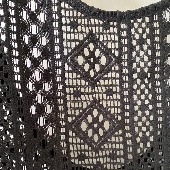 Xhilaration Black Sleeveless Swim Coverup - Picture 4 of 6